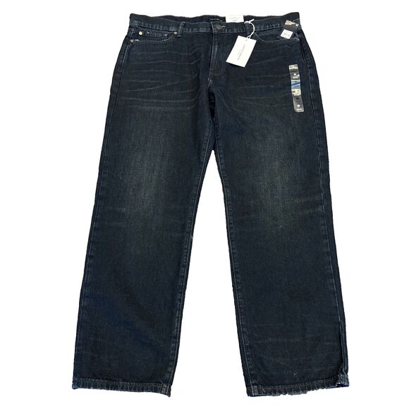 NWT Lucky Brand 363 Vintage Straight Leg NEW Jeans Dk Blue See Measurements $109 - Picture 1 of 11